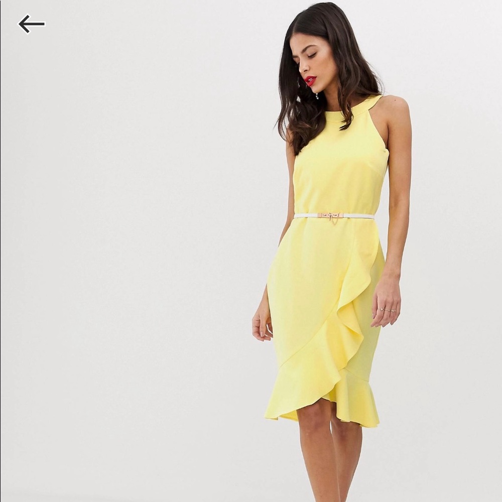 Yellow dress
